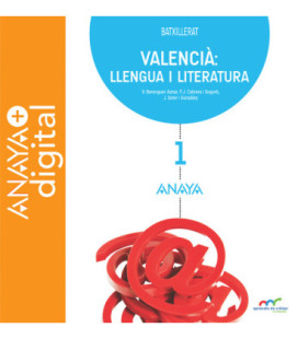 Llengua i Literatura 1. Batxillerat. Anaya + Digital
