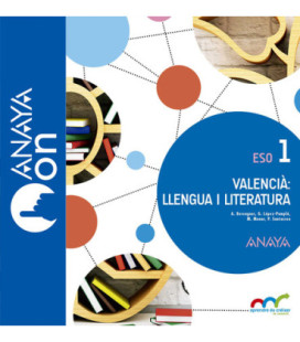 Llengua y literatura 1 ESO Val ANAYA ON