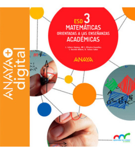Matemáticas orientadas a las Enseñanzas Académicas 3. ESO. Anaya + Digital