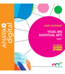 Visual and Audiovisual Arts 1. Secondary. Anaya + Digital