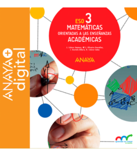Matemáticas orientadas a las Enseñanzas Académicas 3. ESO. Anaya + digital