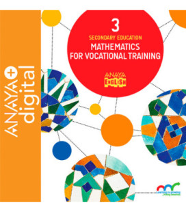 Mathematics for Vocational Training 3. Secondary. Anaya + digital