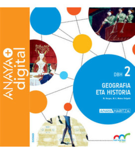 Geografía eta Historia 2. ESO. Anaya + digital