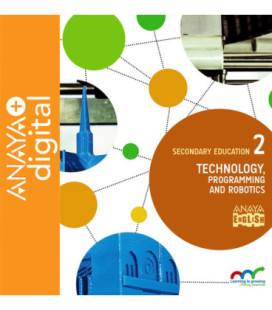 Technology, Programming and Robotics 2. Secondary. Anaya + digital